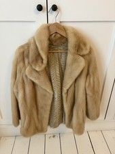 vintage ladies real mink fur coat