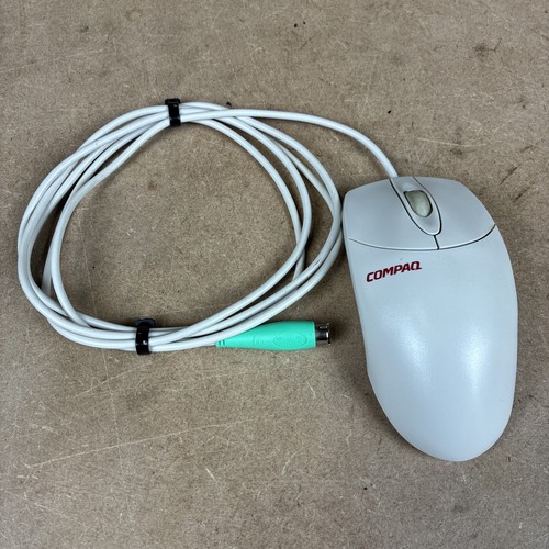Vintage compaq scroll - ps/2,