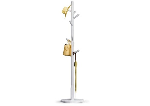 Round base coat rack - rack, auction