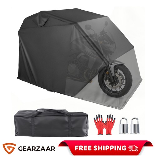 Large motorcycle shelter cover - motorcycle,