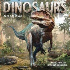 Dinosaurs Calendar 2026 -