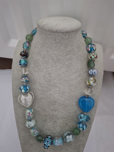 1980s murano lampwork bead - murano,