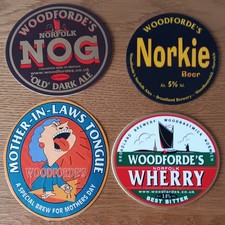 4 x PUMP CLIPS - WOODFORDE'S
