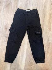 Zara Boys Black Cargo Pants