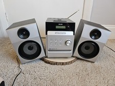  Boxed Complete Bush CMC19DABi Micro System with IPOD dock - Full Working Order 