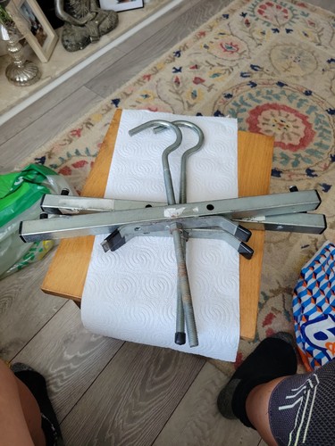 Roof rack ladder clamps - rack, x