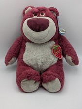 Disney London Toy Story 3 Lotso Huggin Bear 14" Plush Strawberry With Tags