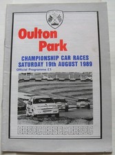 OULTON PARK 19 Aug 1989 BRSCC