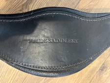 Fylde Saddlery 40” English Leather Anatomic Girth in Havana Brown