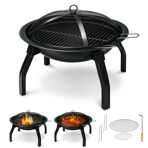 Keplin fire pit bbq grill - keplin,