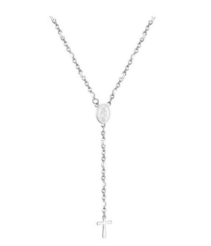 Stainless steel rosary beads - stainless,