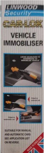 Car gearbox security lock - security,