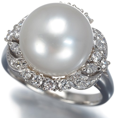 Auth mikimoto ring south - south, sea