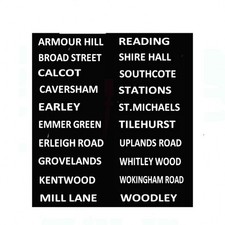 MODEL BUS TRANSFERS 1/76th 1