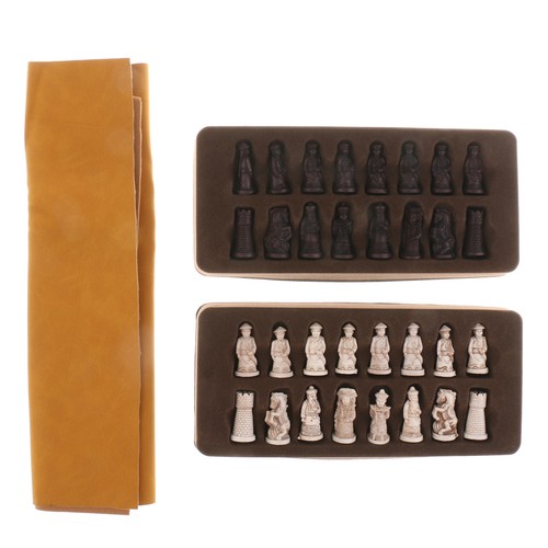 Chinese antique figures chess - antique,
