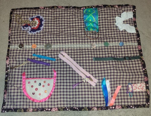 Handmade dementia fiddle - handmade,