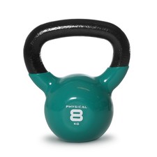 8kg teal cast - , kettlebell