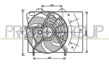 PEUGEOT 2008  01/7/2014- Fan Petrol & Diesel Models