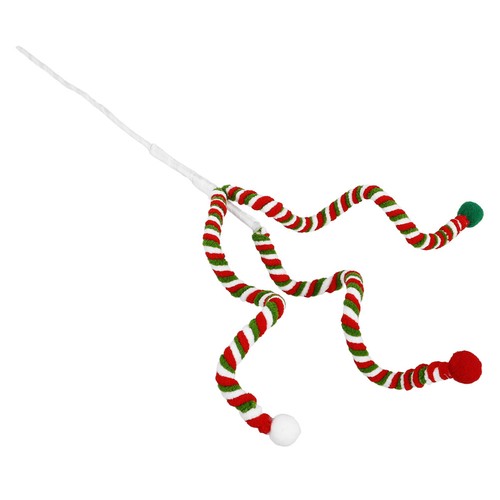 Xmas woolen candy picks - xmas,