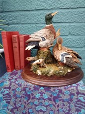 Mallard duck Sculpture Vintage