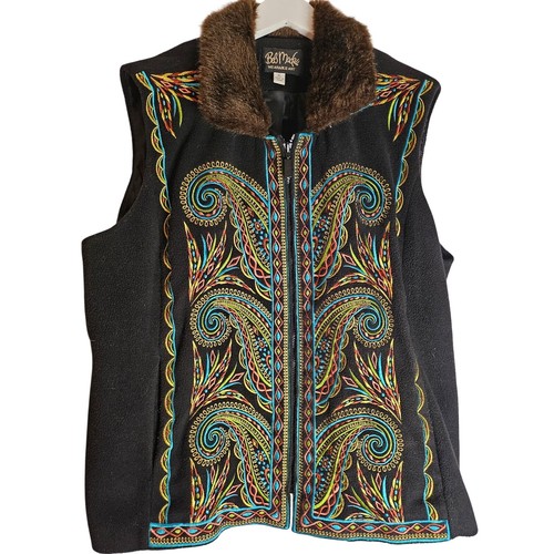 Bob mackie art embroidered - bob,