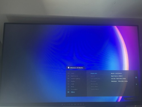Alienware aw2521hfa 25in 240hz - alienware,