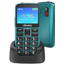 uleway Big Button Mobile Phone for Elderly Easy to Use Basic Cell Phone Dual Sim