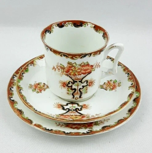 Two sutherland art china trio - two,