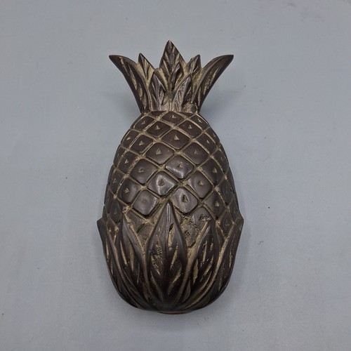 Brass pineapple door - pineapple,