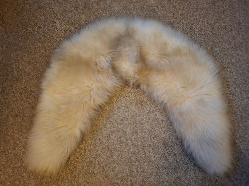 Vintage 1960s fake fur stole - vintage,
