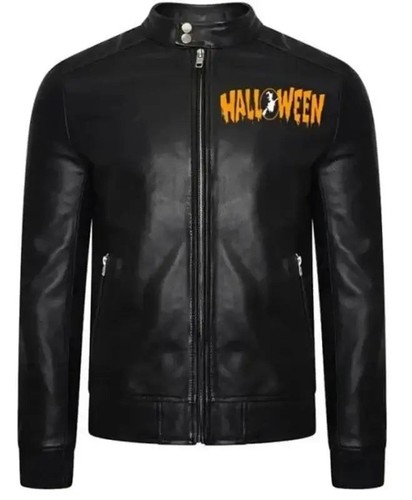 Halloween leather motorcycle - leather,