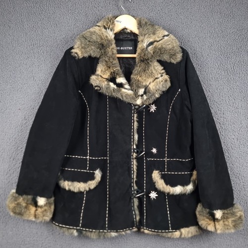 Vintage leather jacket coat - leather,
