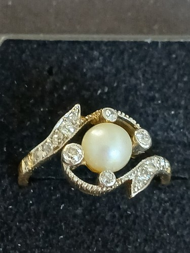 Antique belle epoque pearl and - antique,