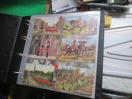 144 vintage postcards in - 144,