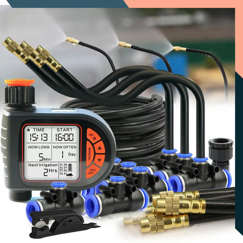 Misting irrigation kit rain - irrigation,