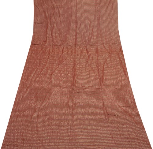 Sushila vintage brown sari - vintage,