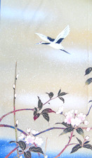 [AYANE] Embroidered CRANE