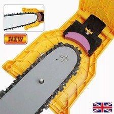 Chainsaw Teeth Sharpener Self Sharpening Bar Mount Chain Grinder System Tools UK
