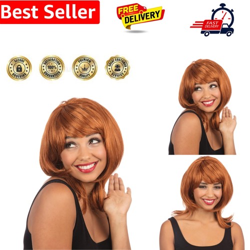 Women layered ginger wig - women's,