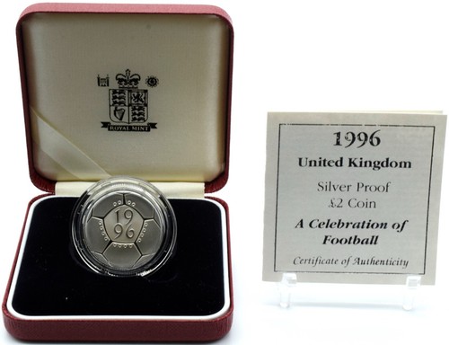 1996 silver proof 2 - 1996, £2