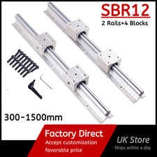 2xSBR12 300mm~1000mm Fully