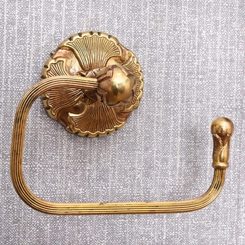 Antique finish floral brass - finish,