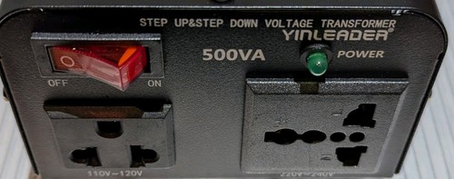 500va step down - 500va, up