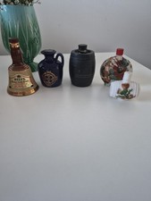 Mixture Of Whisky Miniatures Vintage (Empty)