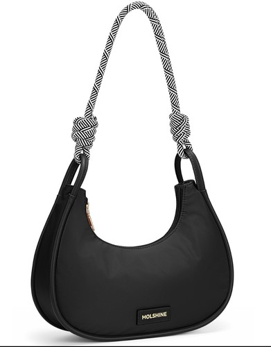 Women black crescent shouder - women's,