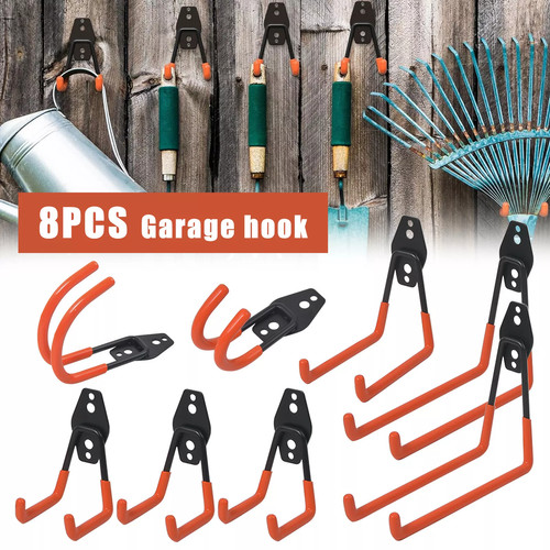 Pack garage hooks heavy duty - hooks,