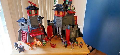 Playmobil castles with - castles,