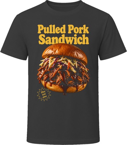 Pulled pork sandwich vintage - pork,
