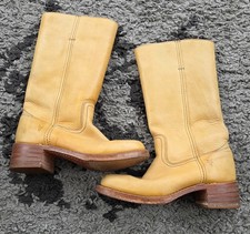 Frye Banana Yellow Leather