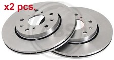 X2 PCS FRONT BRAKE DISC ROTOS